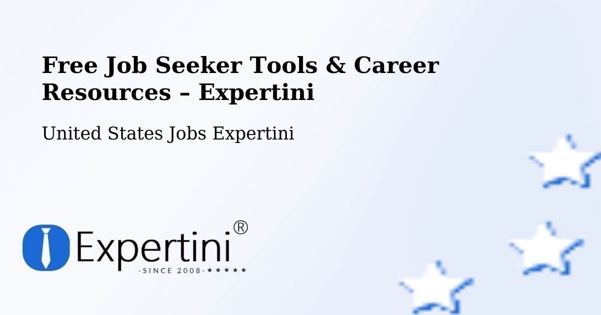 Free Job Seeker Tools & Career Resources – Tiffin - Tiffin, United States Jobs Expertini